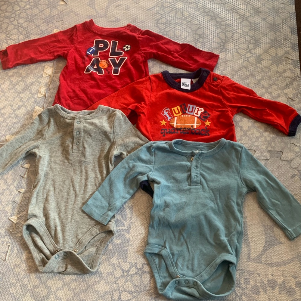 6 Month Onesies Set
